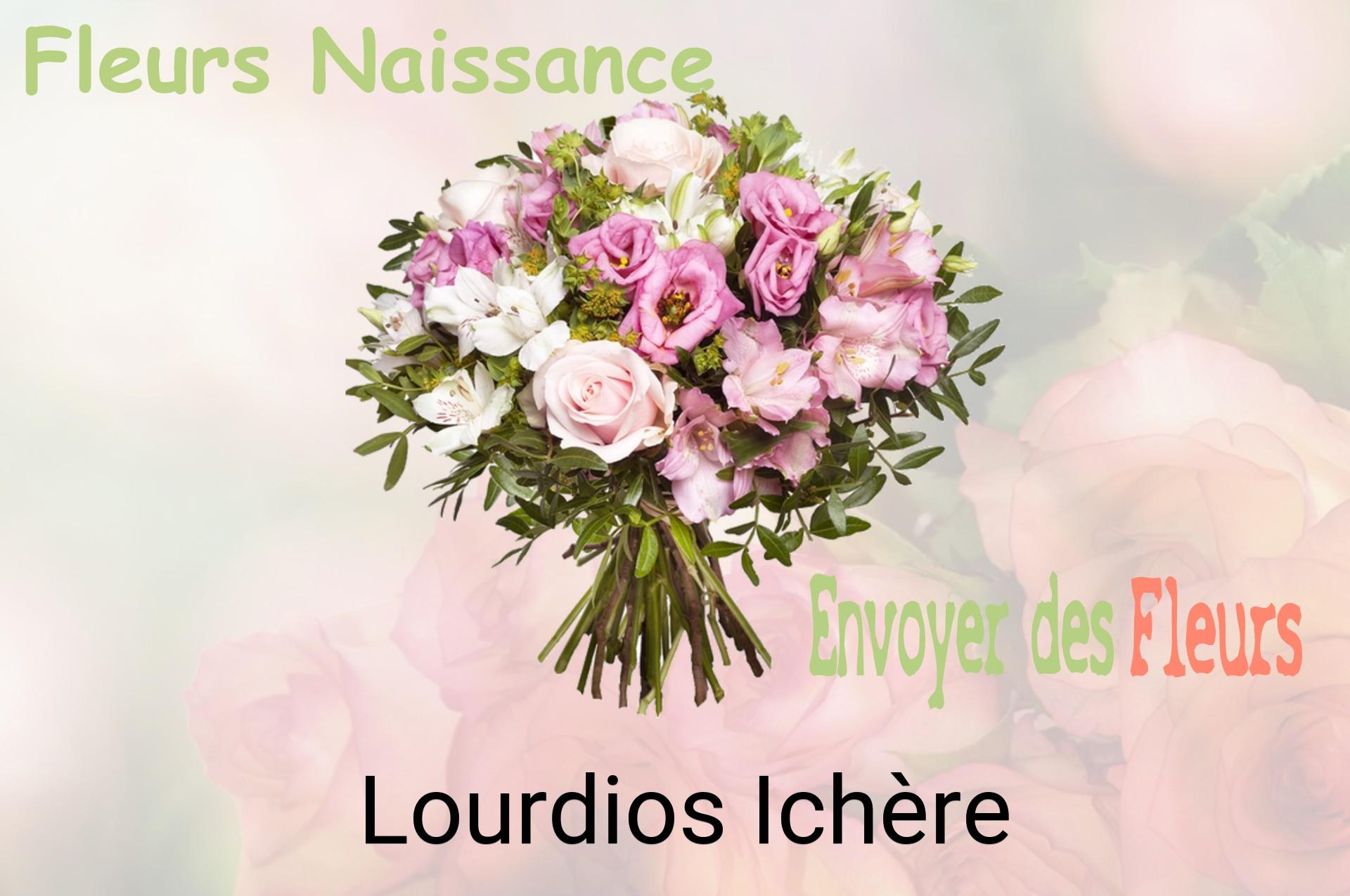 Bouquet de fleurs de naissance livré à Lourdios-Ichère