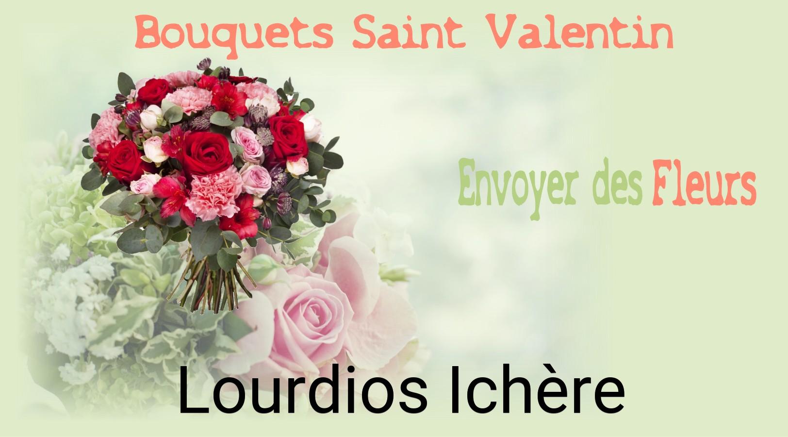 Roses de Saint-Valentin livrées à Lourdios-Ichère